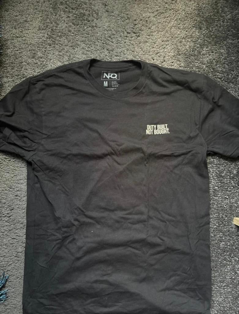 NfQ T-shirt Zwart Maat M - Zo goed als nieuw, Kleding | Heren, T-shirts, Ophalen of Verzenden, Zo goed als nieuw, Maat 48/50 (M)