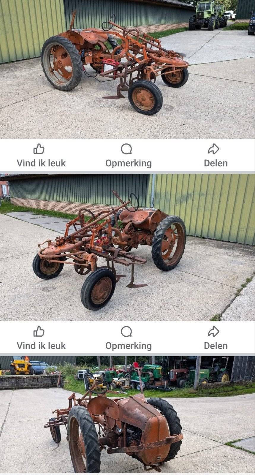 Gezocht: Allis Chalmers G - Oldtimer Tractor, Tot 2500, Oldtimer, Tot 80 Pk, Ophalen