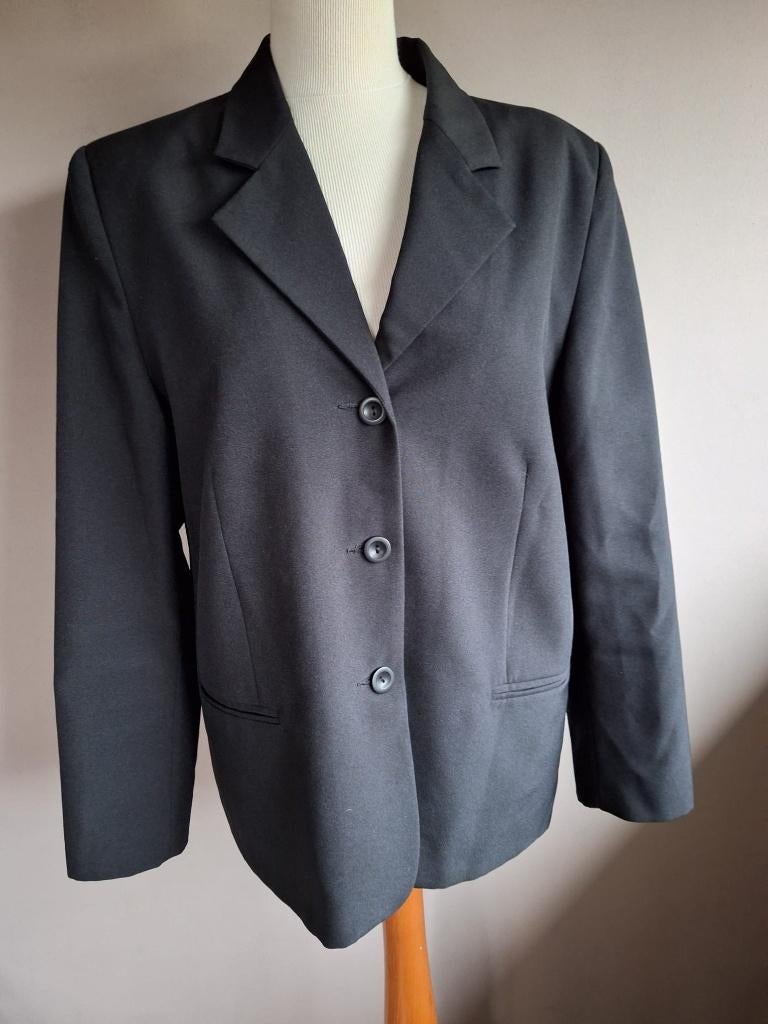 Nieuw zwart gevoerd jasje/blazer van Setter Lady, maat 42, Kleding | Dames, Zwart, Maat 42/44 (L), Nieuw, Ophalen of Verzenden