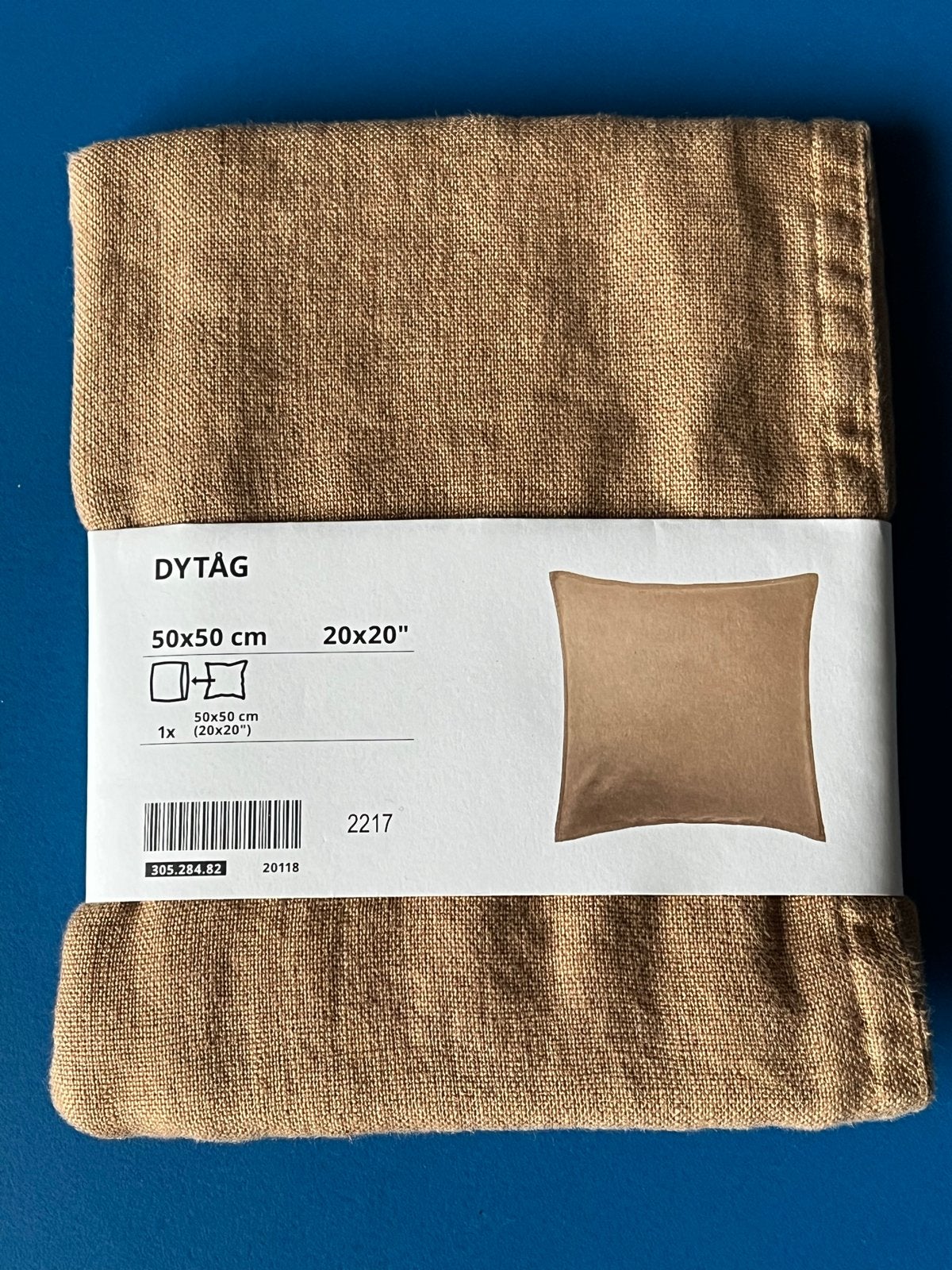 Ikea Dytag nieuw 50x50 cm - bieden va €7,-, Bruin, Wasbaar, IKEA, Nieuw