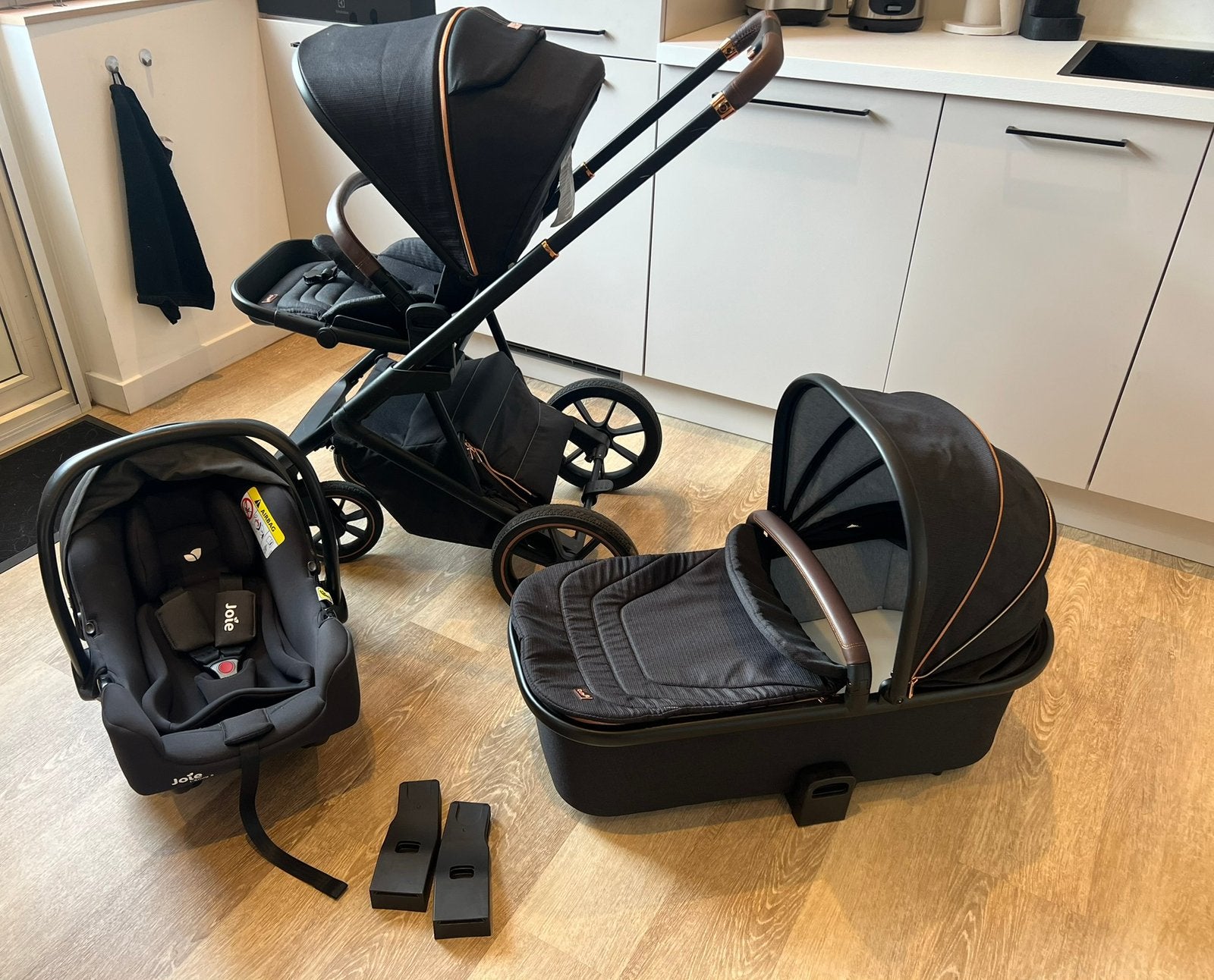 Qute Q-rider kinderwagen Nero 3-in-1 met isofix, Ophalen, Zo goed als nieuw, Overige merken
