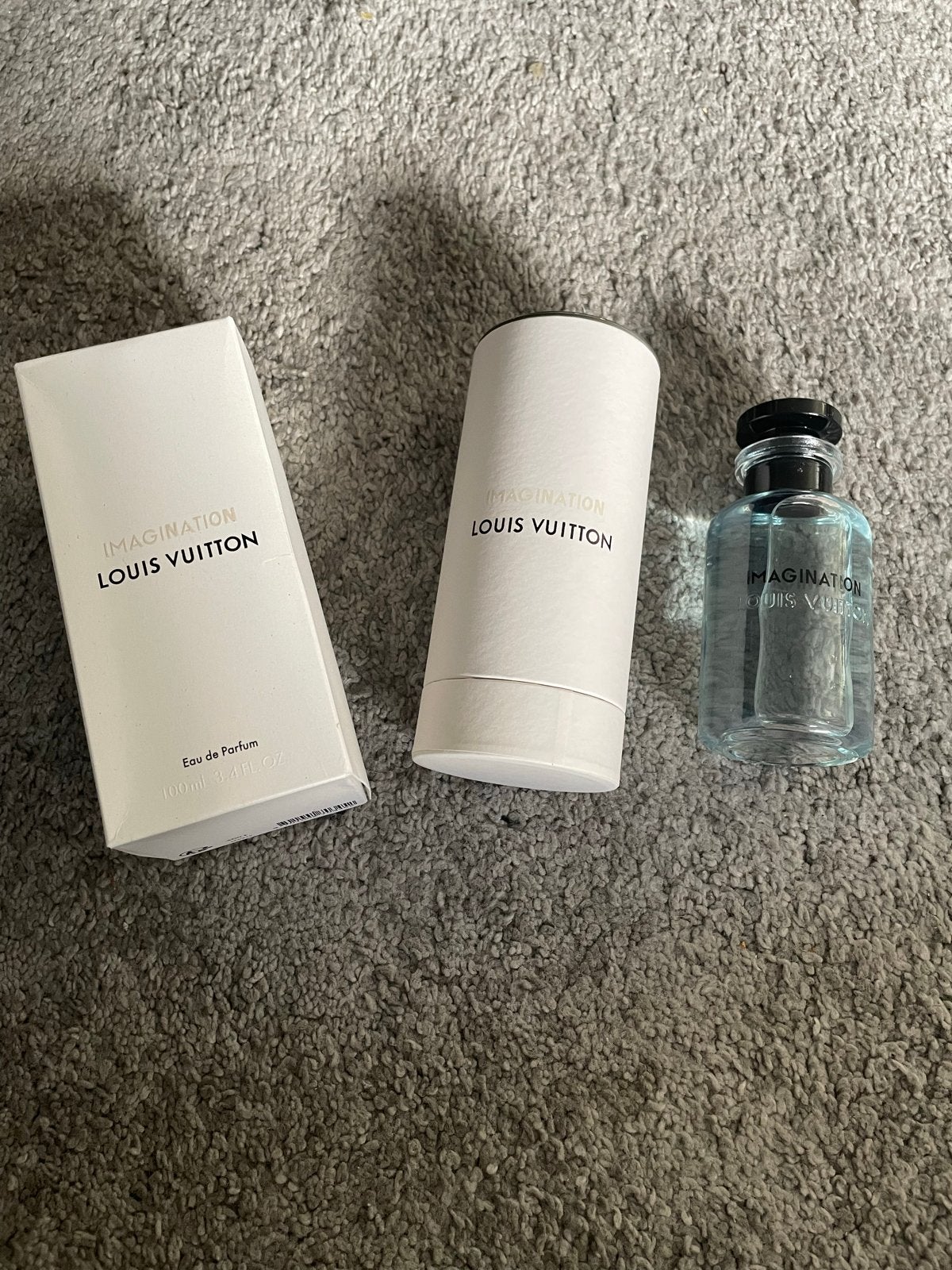 Louis Vuitton Imagination Eau de Parfum 100ml, Ophalen of Verzenden, Zo goed als nieuw