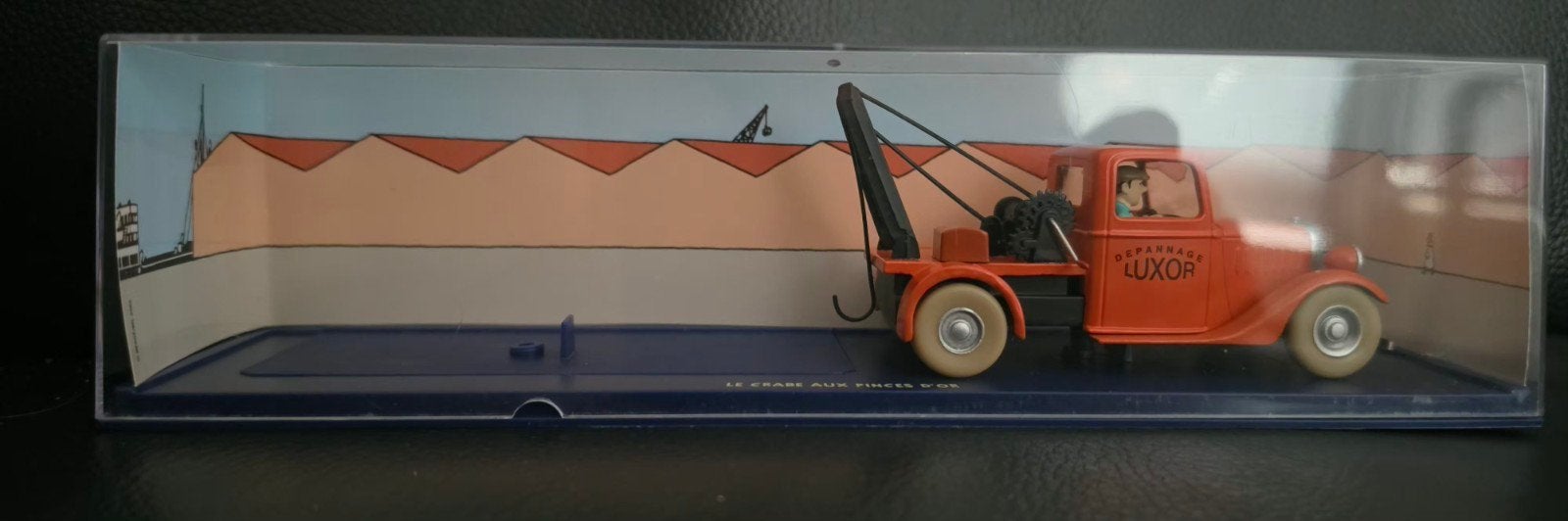Modelauto  kuifje takelwagen Zo goed als nieuw, Verzamelen, Ophalen of Verzenden, Zo goed als nieuw