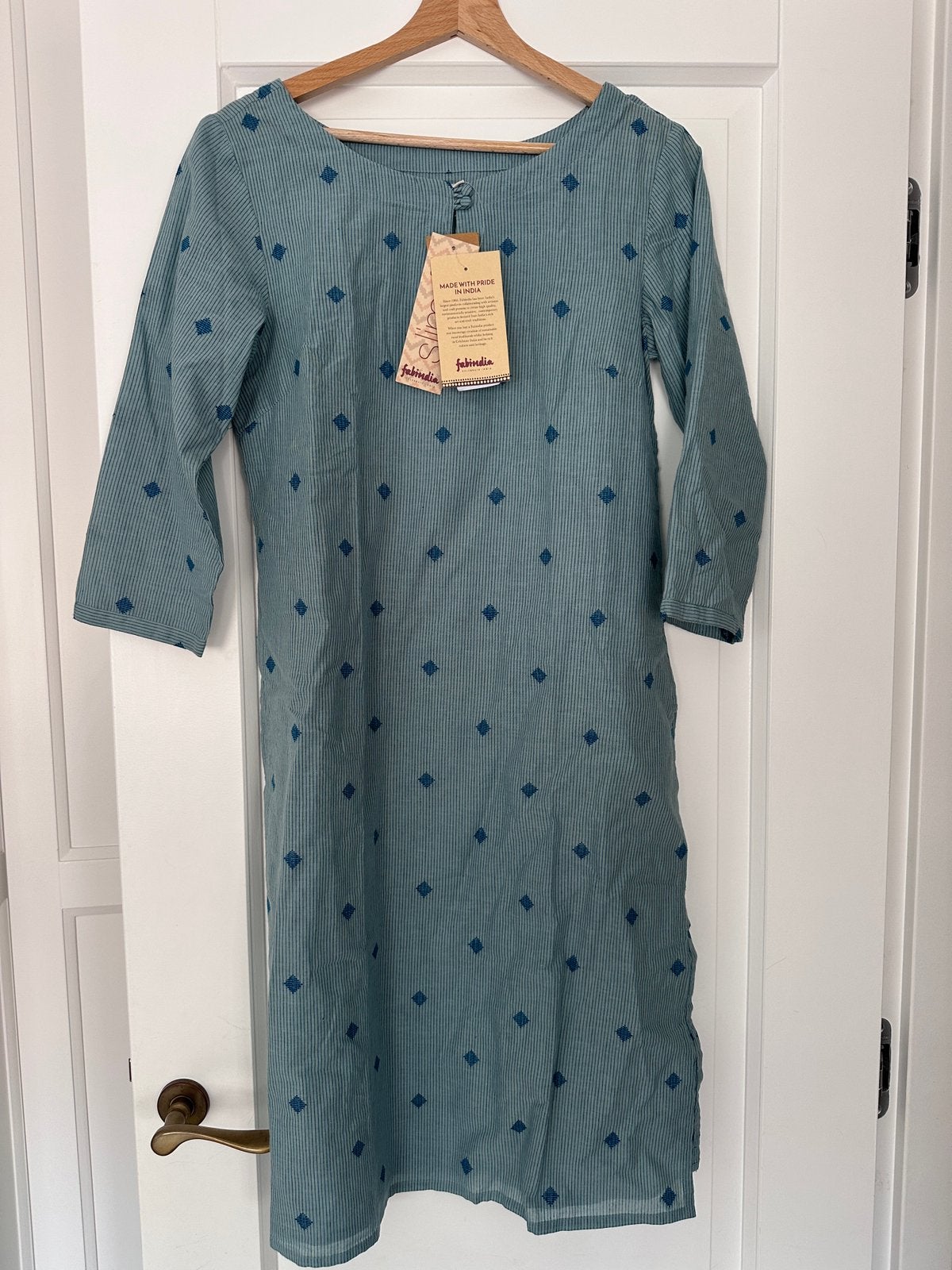 India Kurta New, Kleding | Dames, Maat 38/40 (M), Blauw, Nieuw, Ophalen of Verzenden
