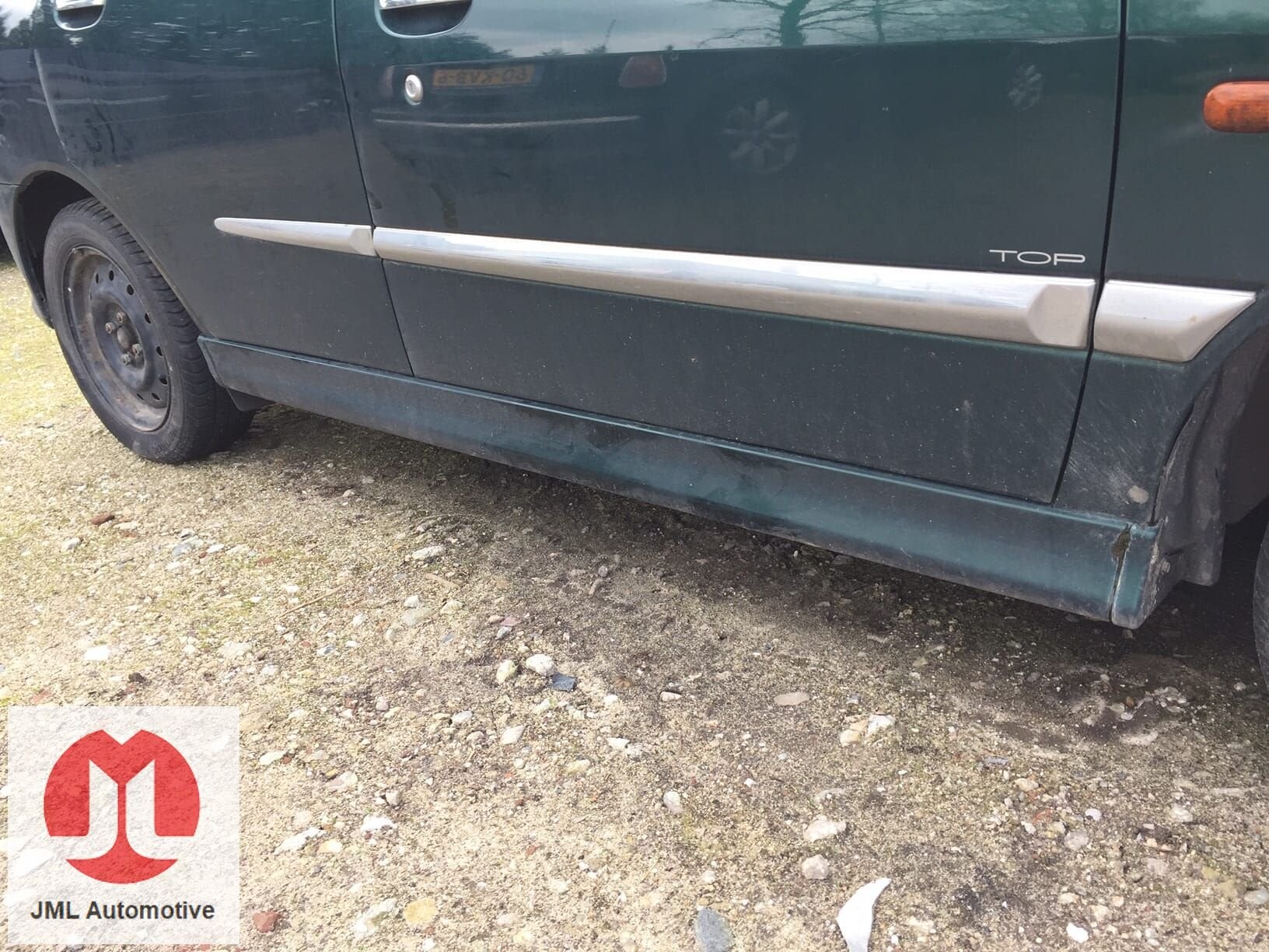 ZIJSKIRT SIDESKIRT RECHTS DAIHATSU SIRION FACELIFT, Gebruikt, -, -, Ophalen of Verzenden