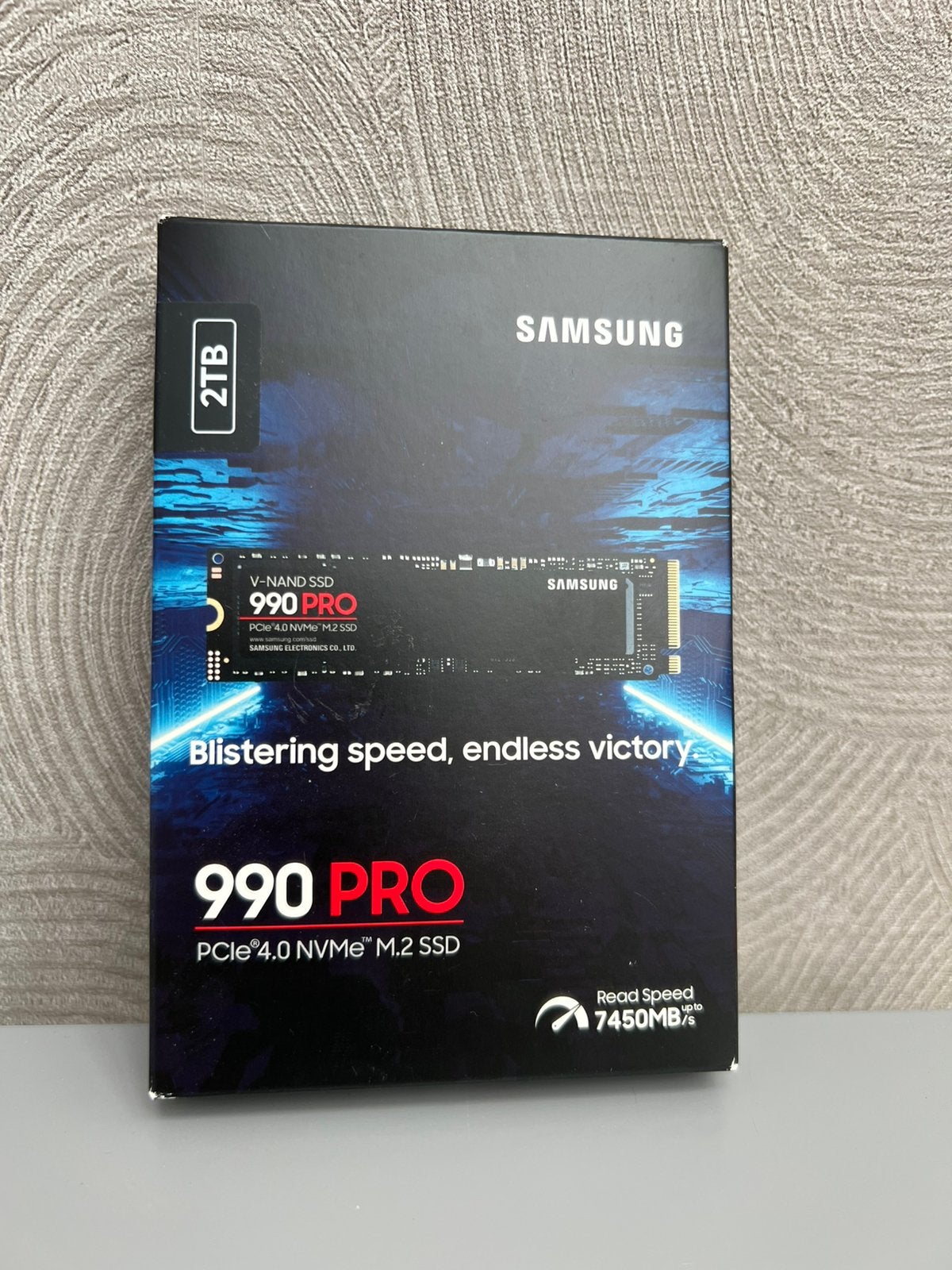 Samsung SSD 990 PRO, 2TB, PCIe 4.0 NVMe M.2 SSD, Intern, 2TB, SSD, Nieuw