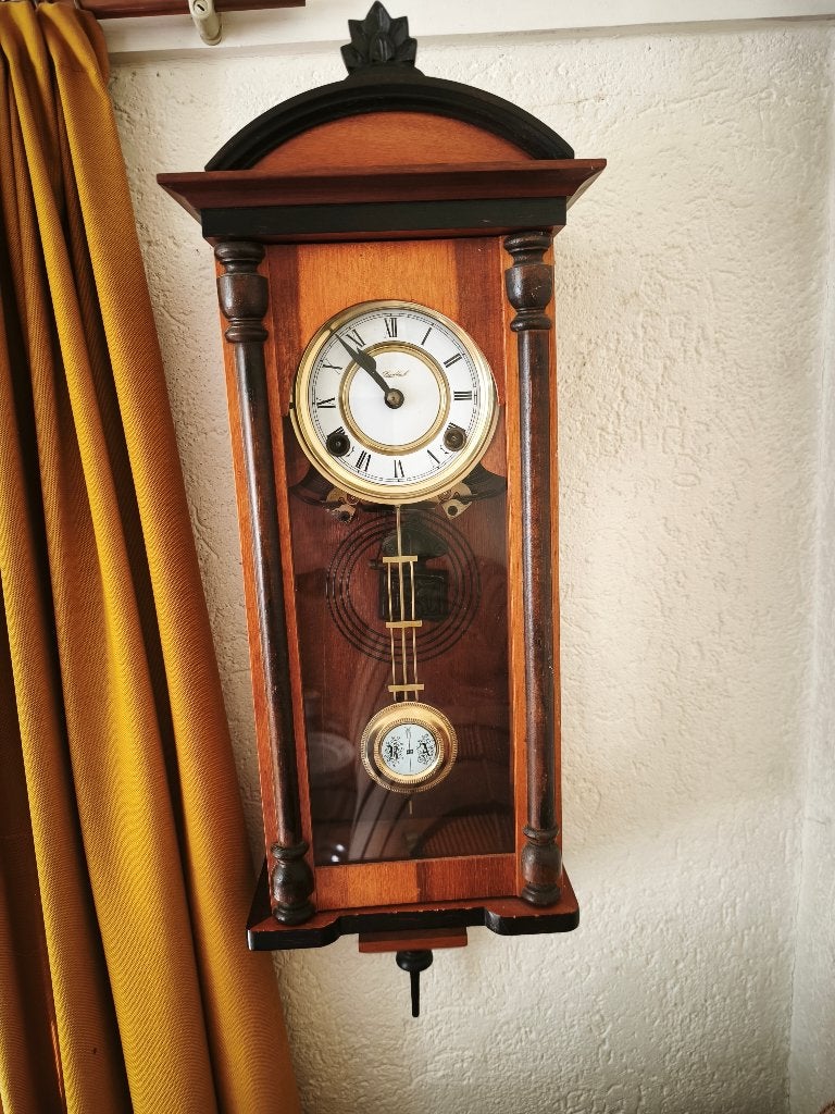 Mooie Hermle wandklok, Ophalen