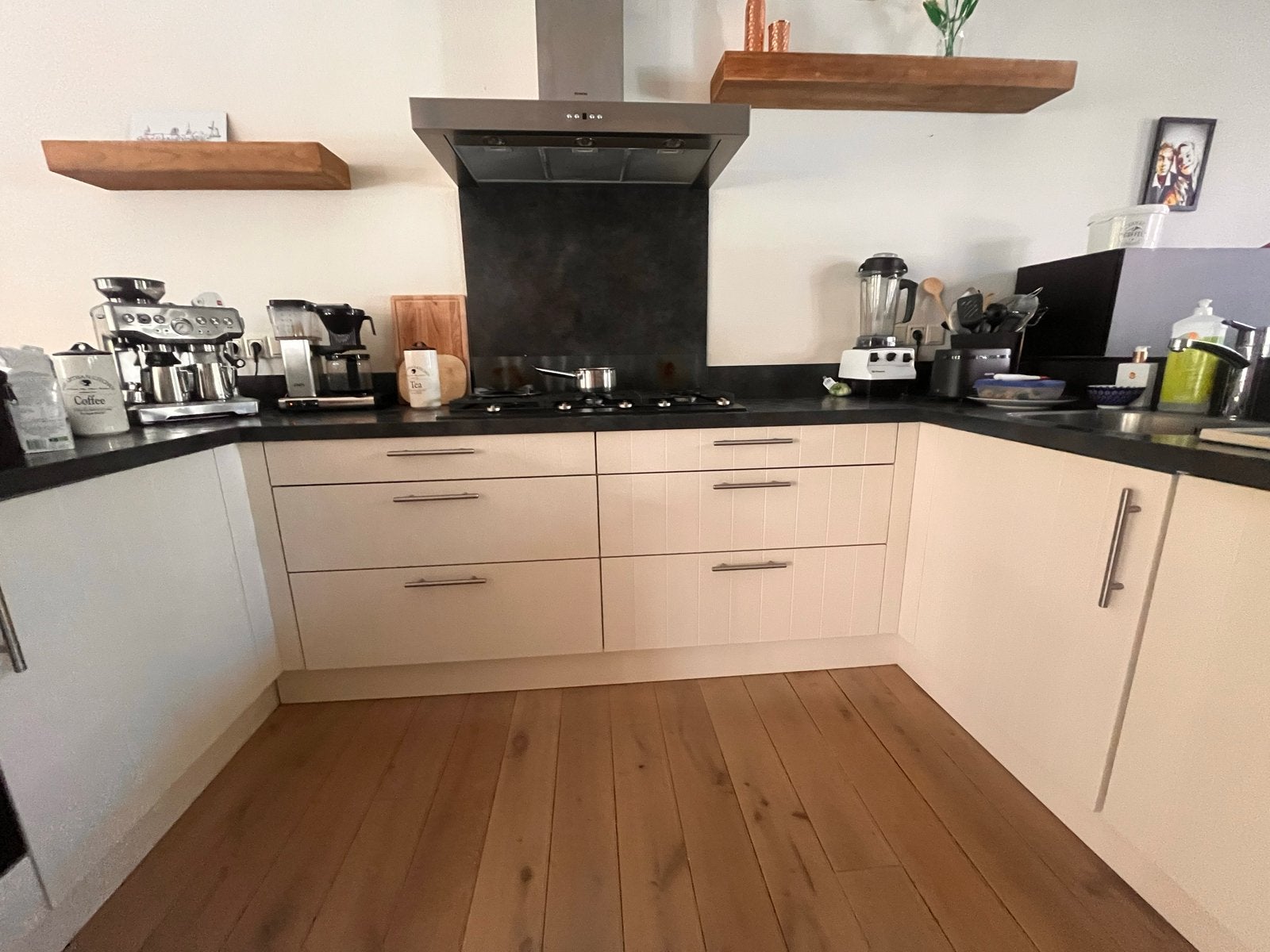 Gratis U-keuken 3,20 x 1,90 m (excl. sommige apparatuur), Ophalen, Gebruikt, U-keuken, Overige materialen