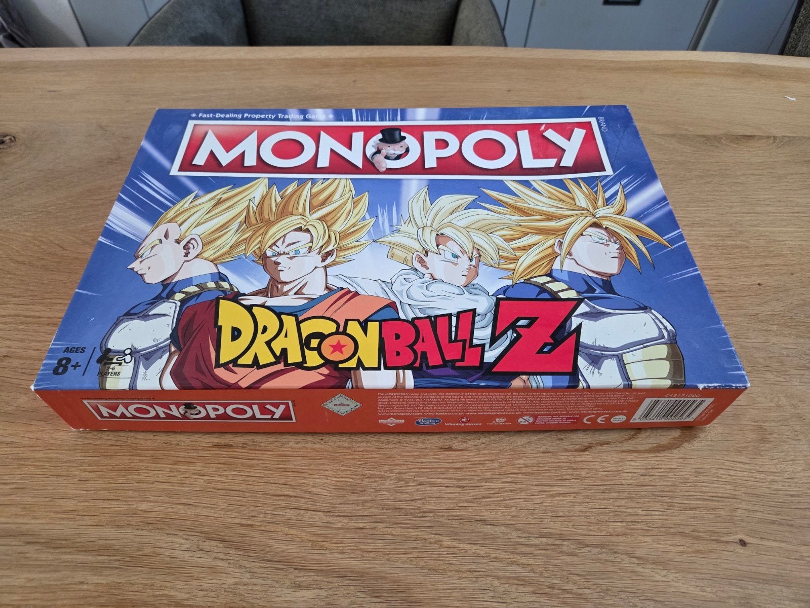 monopoly dragonball z, Hobby en Vrije tijd, Gezelschapsspellen | Bordspellen, Ophalen of Verzenden