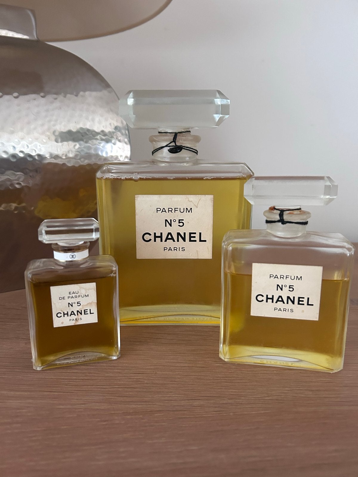 Factice Chanel N5 Parfum Displayflessen Set, Ophalen of Verzenden, Gebruikt
