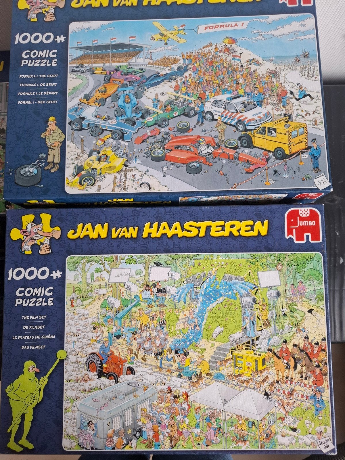 Jan van Haasteren Puzzels 1000 stukjes - Diverse edities, Ophalen, Gebruikt