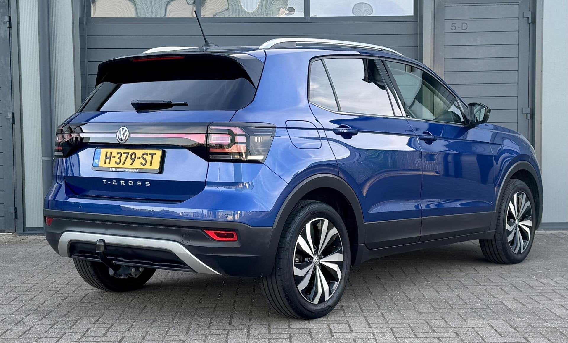 Volkswagen T-Cross 1.0 TSI 116pk Style | AUTOMAAT | Trekhaak, Auto's, T-Cross, Gebruikt, Blauw, Origineel Nederlands