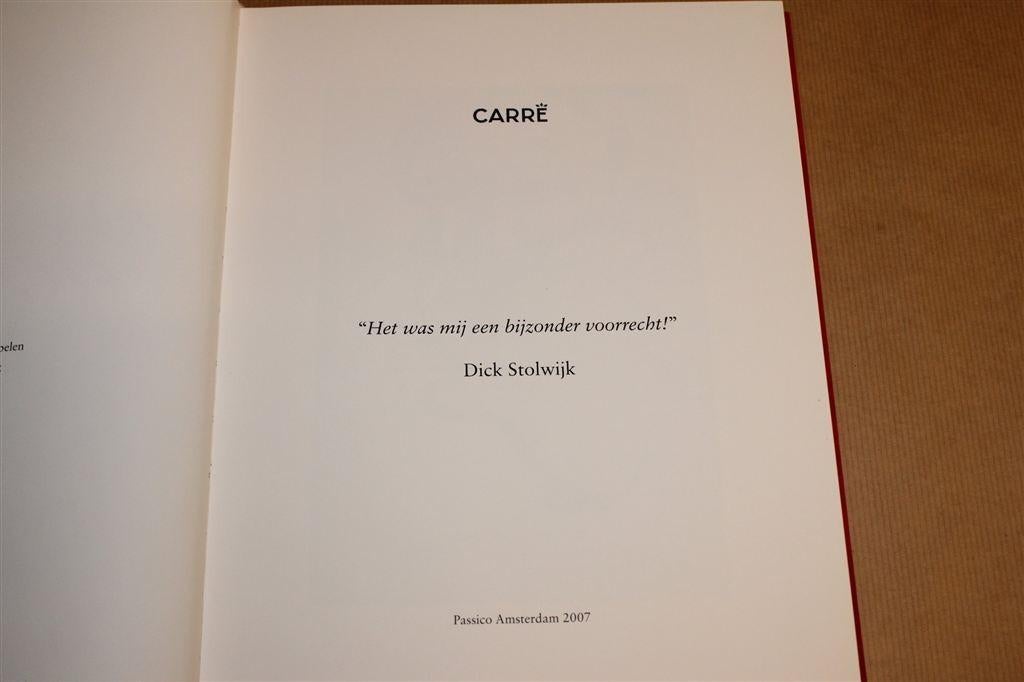 Dick Stolwijk En Carré — Kunstboek — Tekeningen, Ophalen of Verzenden, Zo goed als nieuw