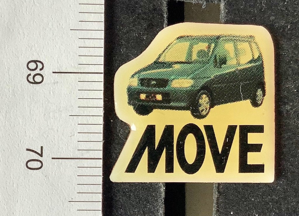 pin, Automobilia,  Daihatsu Move (S9, Ophalen of Verzenden, Gebruikt, Transport, Speldje of Pin