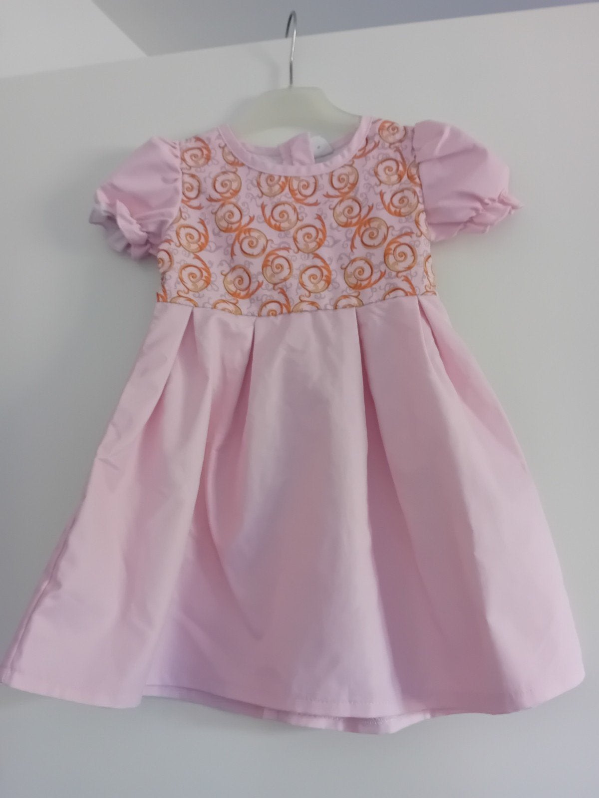 Roze jurkje Shein maat 86-92 (18-24 maanden), Meisje, Ophalen of Verzenden, Zo goed als nieuw, Shein