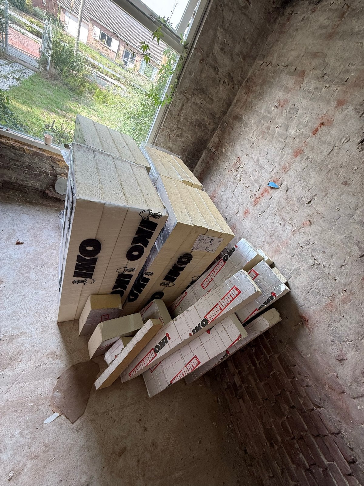 16x IKO Enertherm ALU isolatieplaten 120mm 1200x600mm, Doe-het-zelf en Verbouw, Ophalen, 12 cm of meer, Nieuw, Hardschuim (Pir)