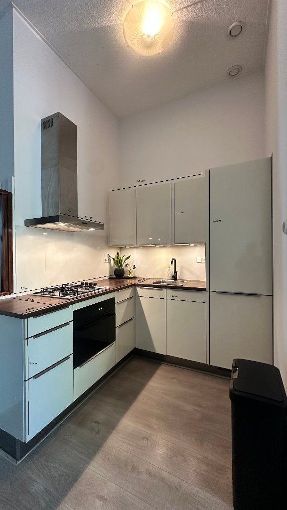 Complete keuken met apparatuur -  zelf demonteren & ophalen, Huis en Inrichting, Ophalen, Gebruikt, Wit, Hoekkeuken