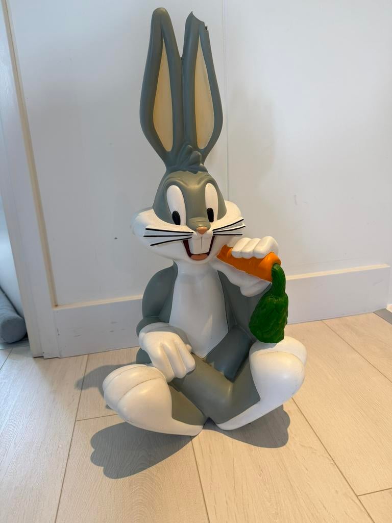 Bugs Bunny beeld 63cm hoog!, Verzamelen, Ophalen, Zo goed als nieuw, Beeldje of Figuurtje