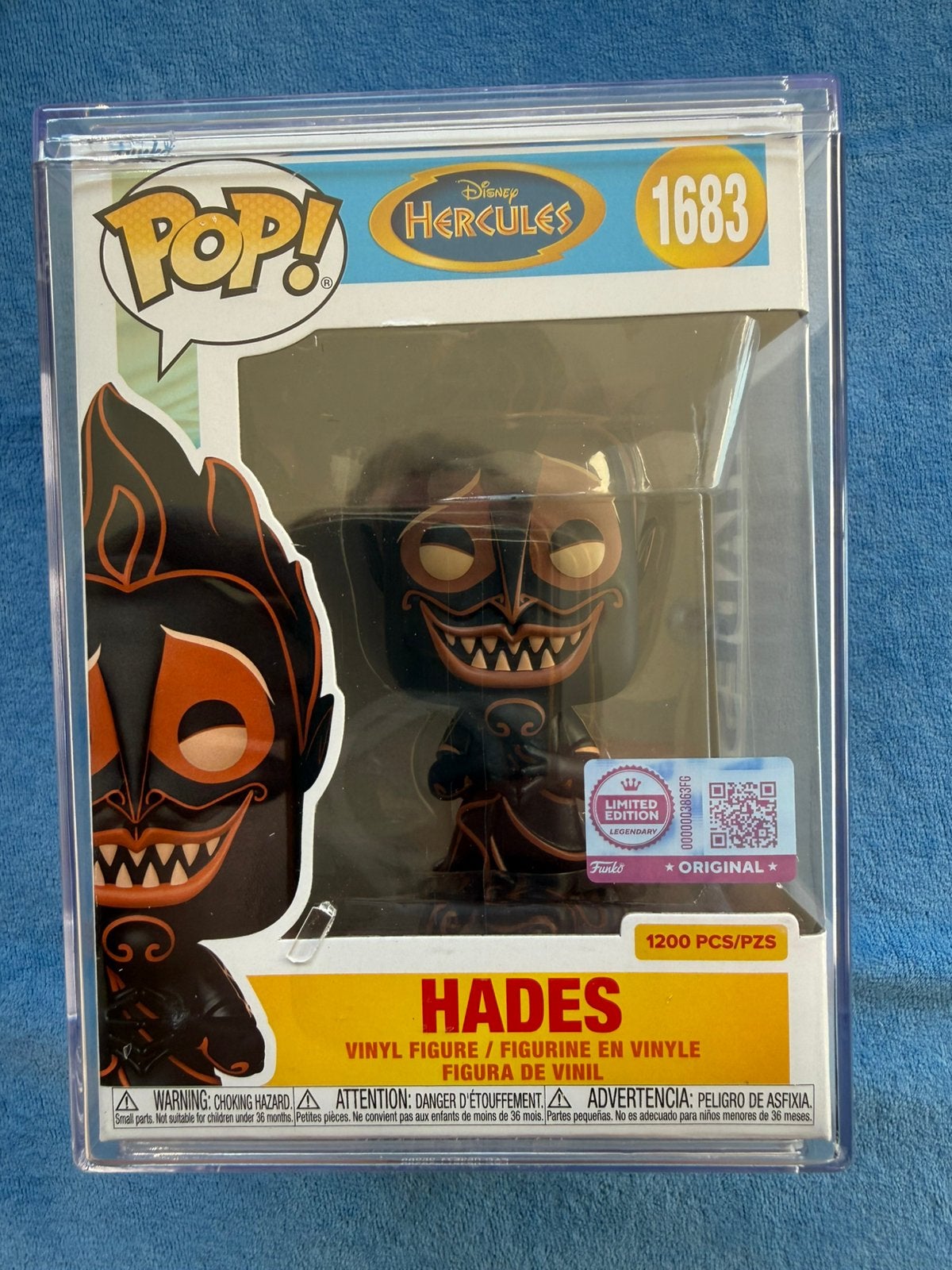 Funko Pop! Hades 1683 Limited Edition Disney Hercules, Ophalen of Verzenden, Zo goed als nieuw