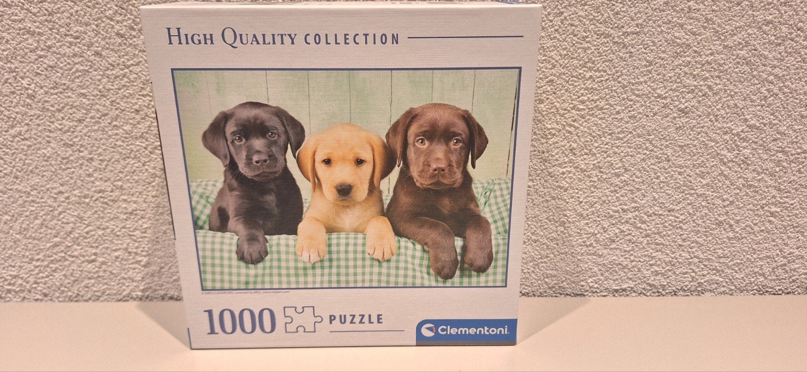 Clementoni Legpuzzel 1000 stukjes - Schattige Puppy's, Ophalen of Verzenden