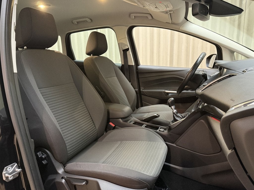 Ford C-MAX 1.0 Titanium OrgNL! / Keyless / Cruise Control /, Voorwielaandrijving, Stof, Gebruikt, Euro 6