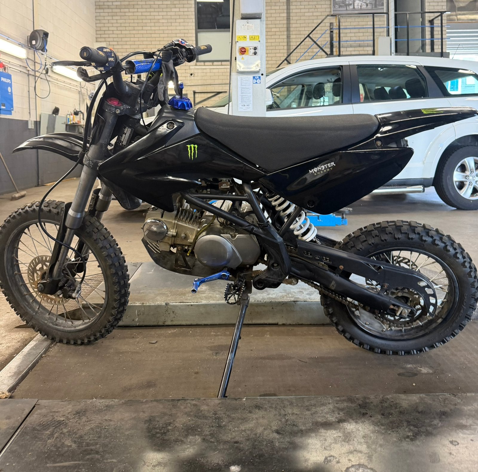 Crossmotor 125cc 4-takt, Ophalen, Zo goed als nieuw, Pitbike
