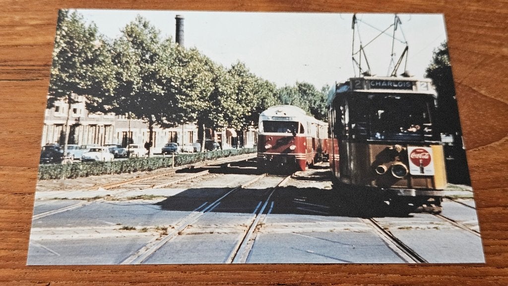 Foto TRAM RTM Rotterdam 1805, Verzamelen, Verzenden, Gebruikt, Tram, Overige typen