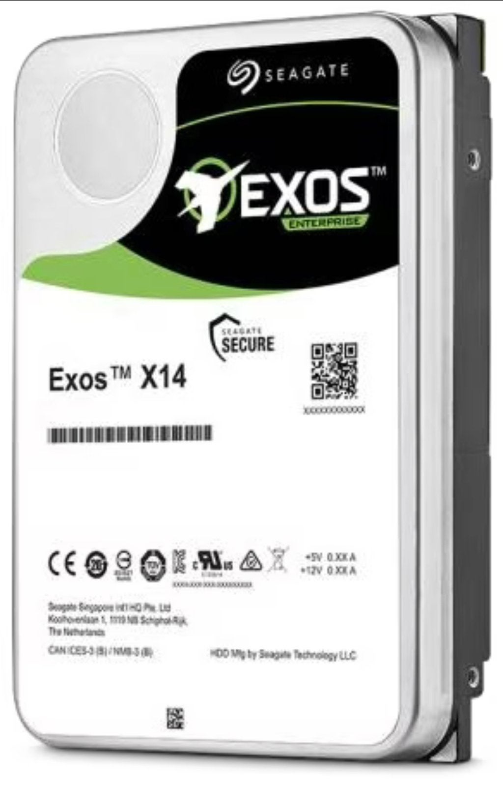 Seagate Exos X14 SATA 10TB HDD, Computers en Software, Harde schijven, Ophalen, Zo goed als nieuw, Desktop