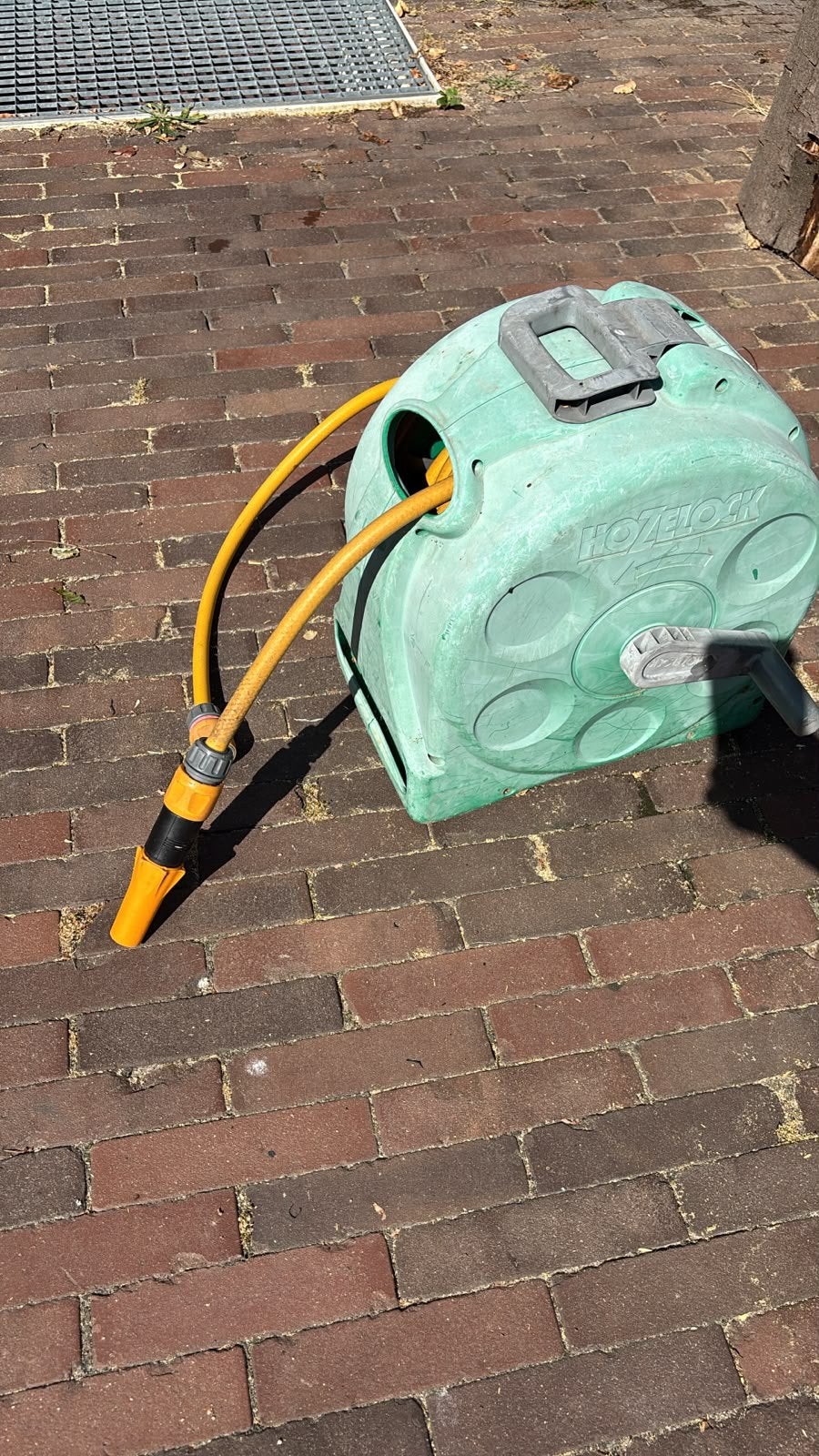 Slanghaspel ca 15-20 mtr, Ophalen, Gebruikt
