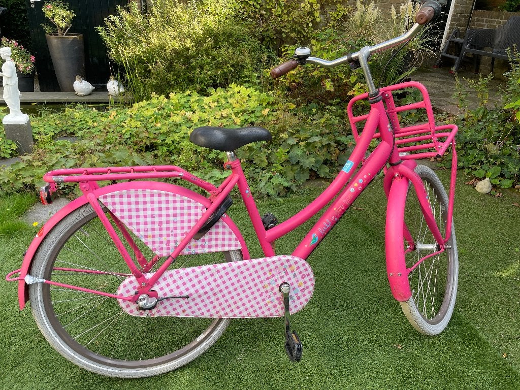 meisjesfiets, Fietsen en Brommers, Terugtraprem, Gebruikt, Versnellingen, Cortina