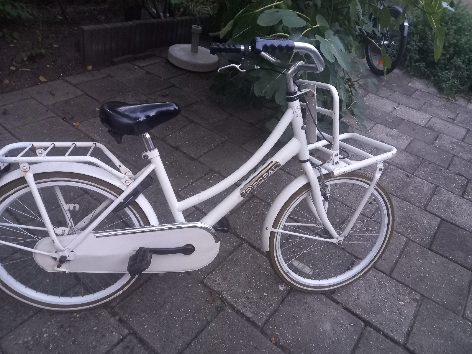 Witte kinderfiets 22 inch - Werkt prima, Fietsen en Brommers, Ophalen of Verzenden