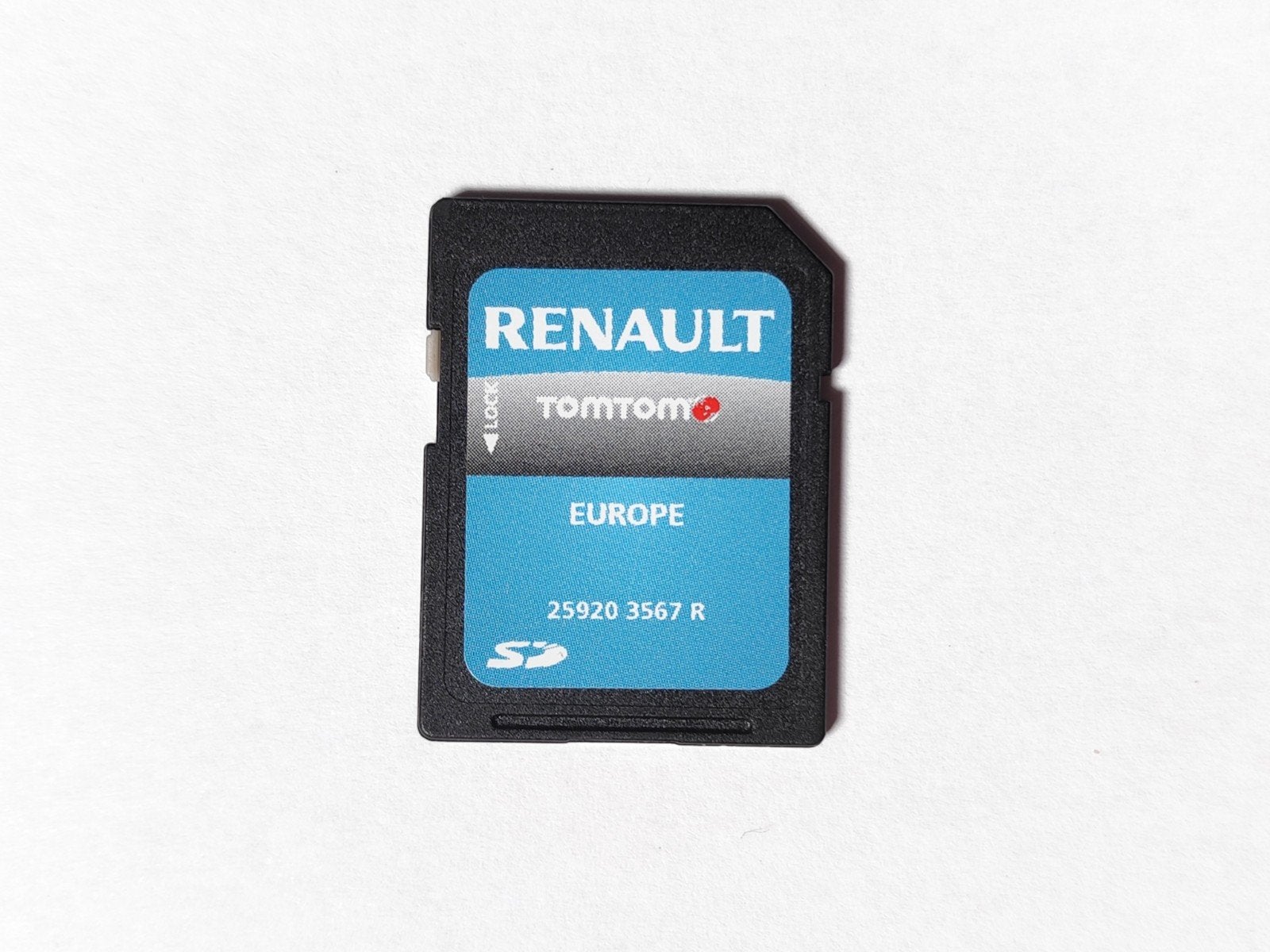 Renault TomTom Europa SD-kaart Navigatie 25920 3567 R, Gebruikt, Heel Europa, Ophalen of Verzenden, TomTom