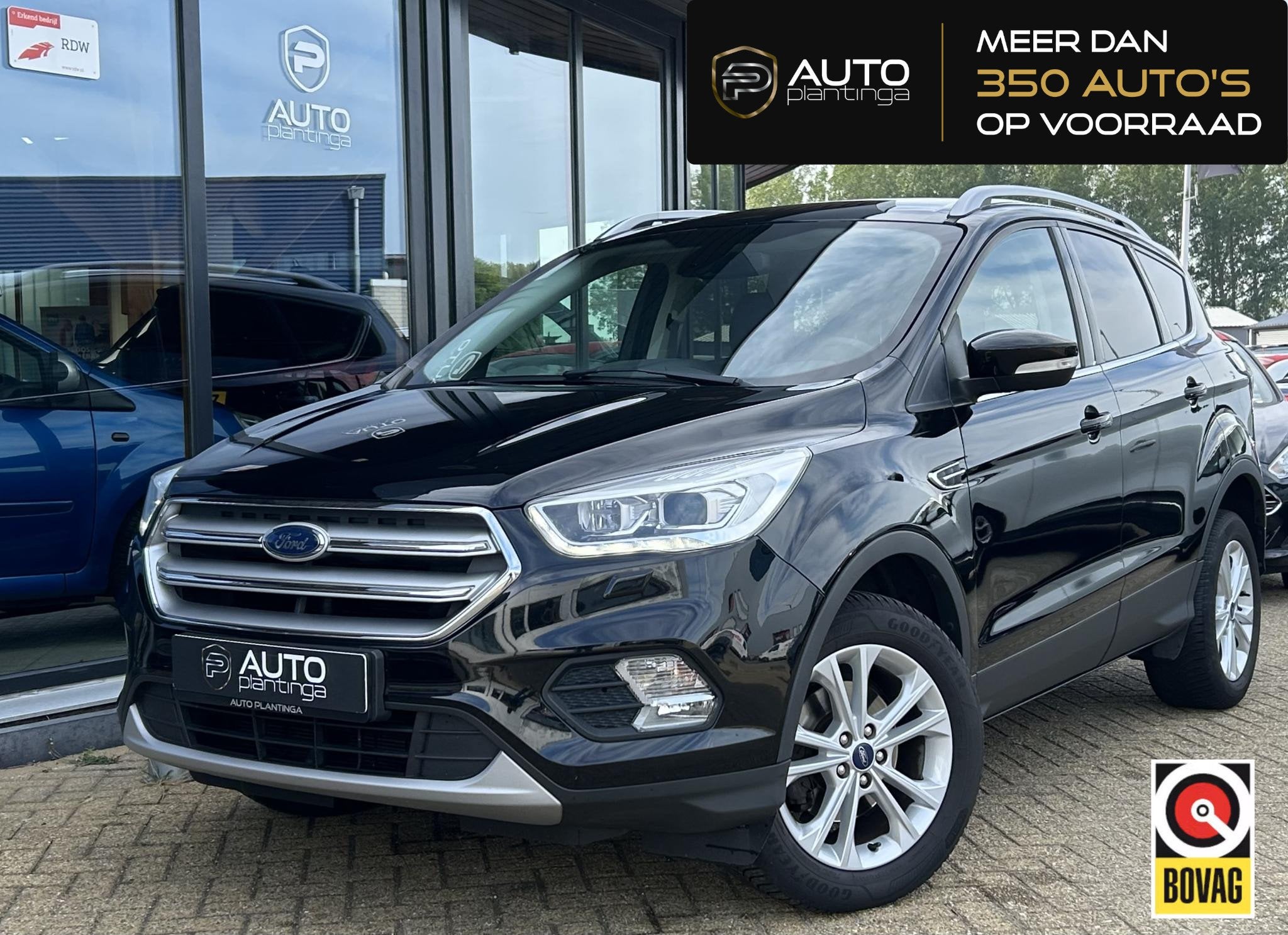 Ford Kuga 1.5 EcoBoost Titanium 150PK | ZEER NETTE STAAT | A, Auto's, Voorwielaandrijving, Euro 6, 4 cilinders, Zwart
