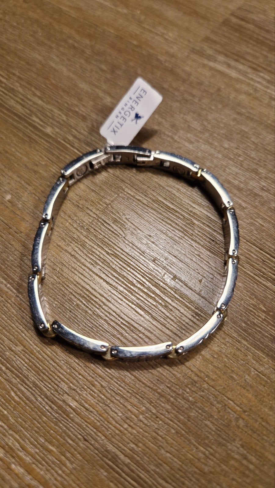 Mooie armband Energetix, Sieraden, Tassen en Uiterlijk, Armbanden, Ophalen of Verzenden, Nieuw, Zilver, Zilver