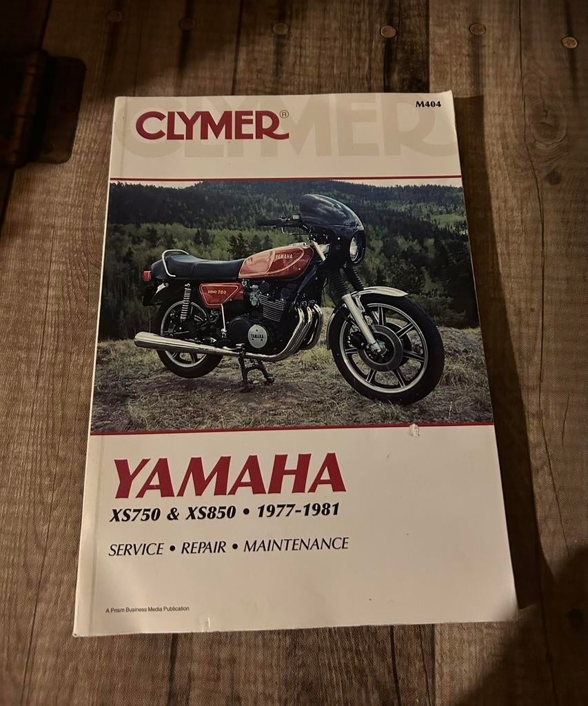 Clymer Yamaha XS750 & XS850 Service/Repair/Maintenance, Ophalen of Verzenden, Yamaha