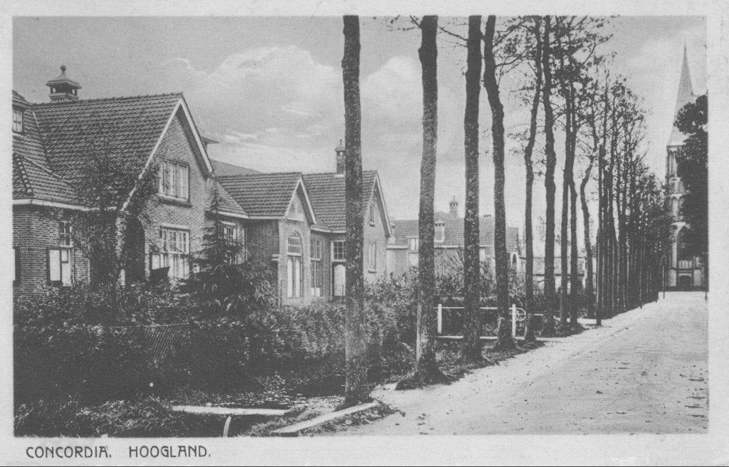 Hoogland Goncordia, Verzenden, 1920 tot 1940, Gelopen, Utrecht