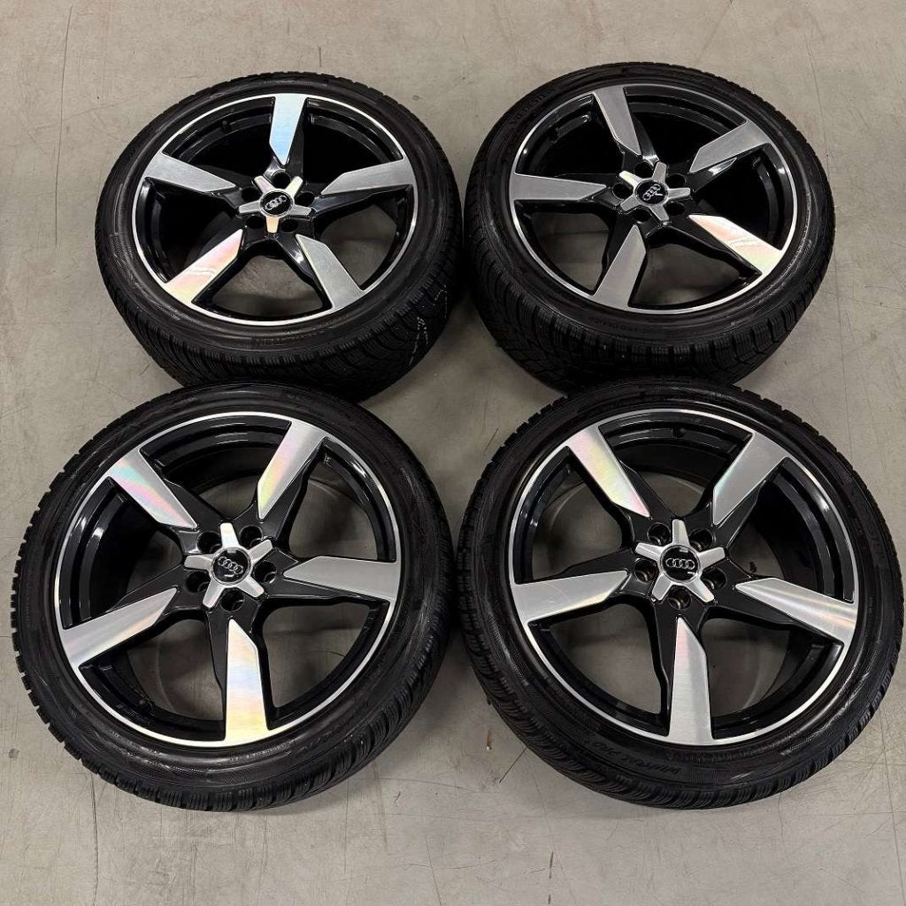 20" Winterset Audi A6 2019+ OEM Velgen + Winterbanden, Niet ingevuld, Gebruikt, 255 mm, Niet ingevuld