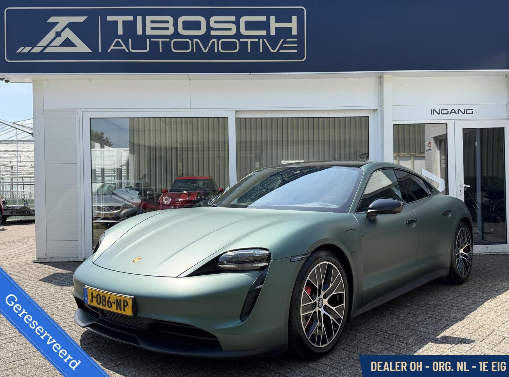 Porsche Taycan 4S Performance 84 kWh BTW 5P Pano Adapt 93kWh, Automaat, Dealer onderhouden, 464 km, Gebruikt