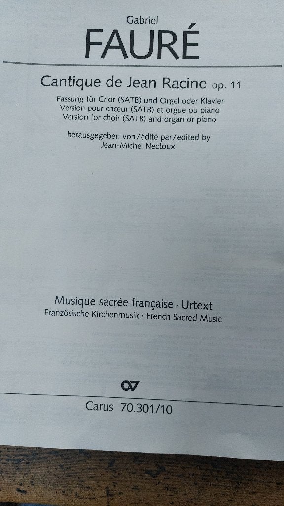 Bladmuziek zang klassiek 4×, Gelezen, Diverse auteurs, Ophalen of Verzenden, Overige onderwerpen