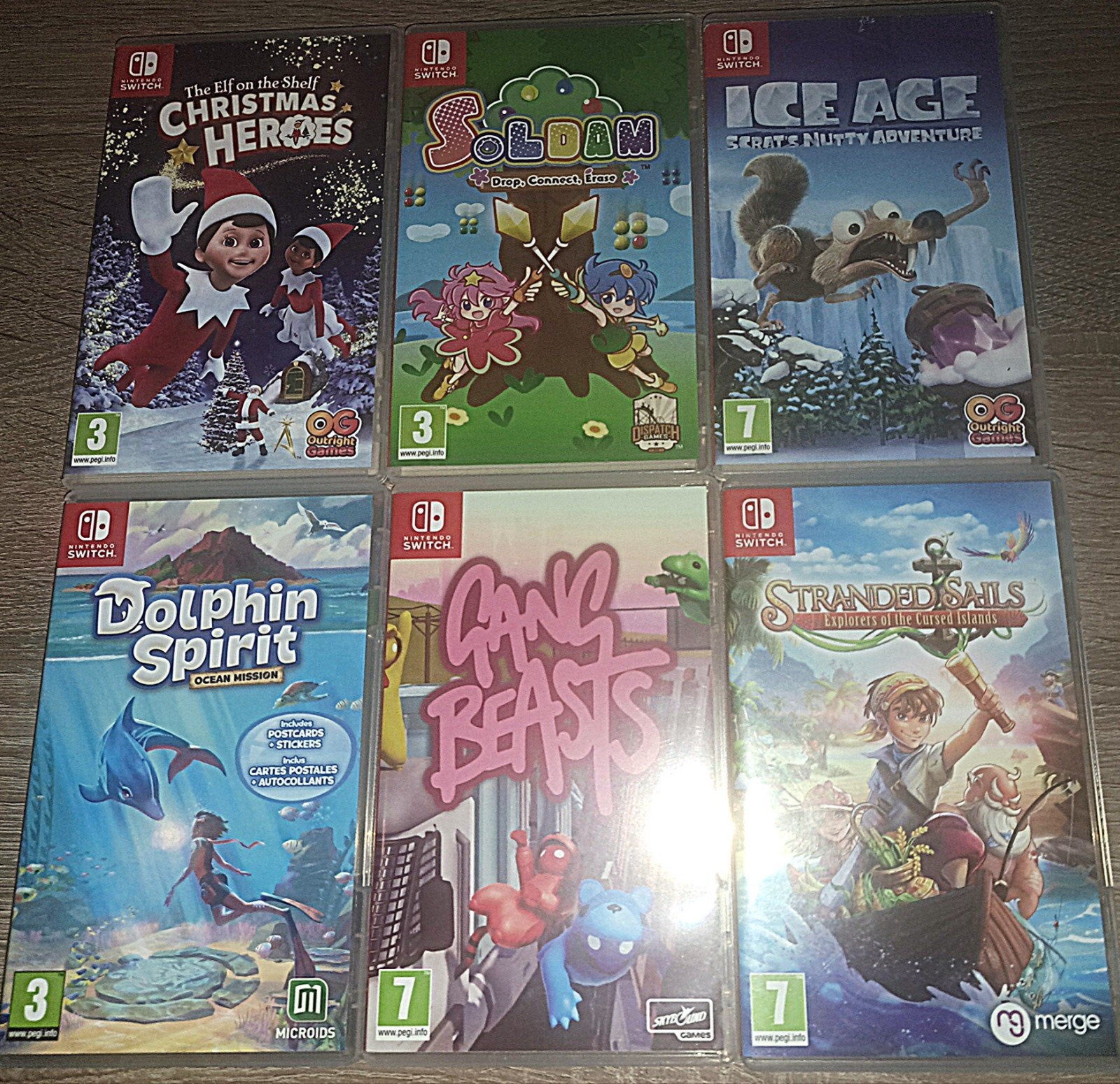 6 nintendo switch spellen z.g.a.n.