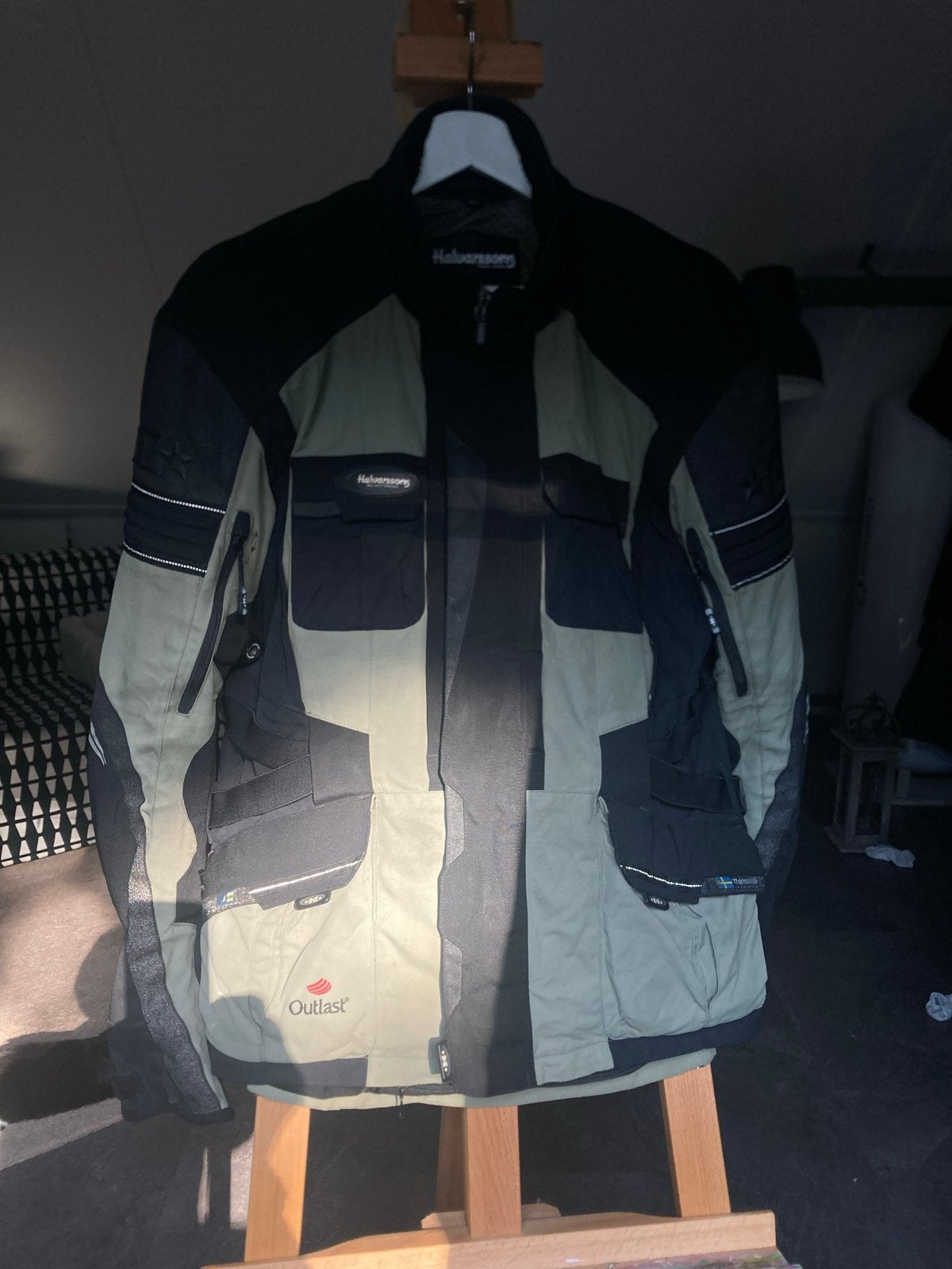 Complete set motorkleding: Halvarsson, Lindstrands, Revit!, Motoren, Kleding | Motorkleding, Ophalen, Tweedehands, Heren, Jas | textiel