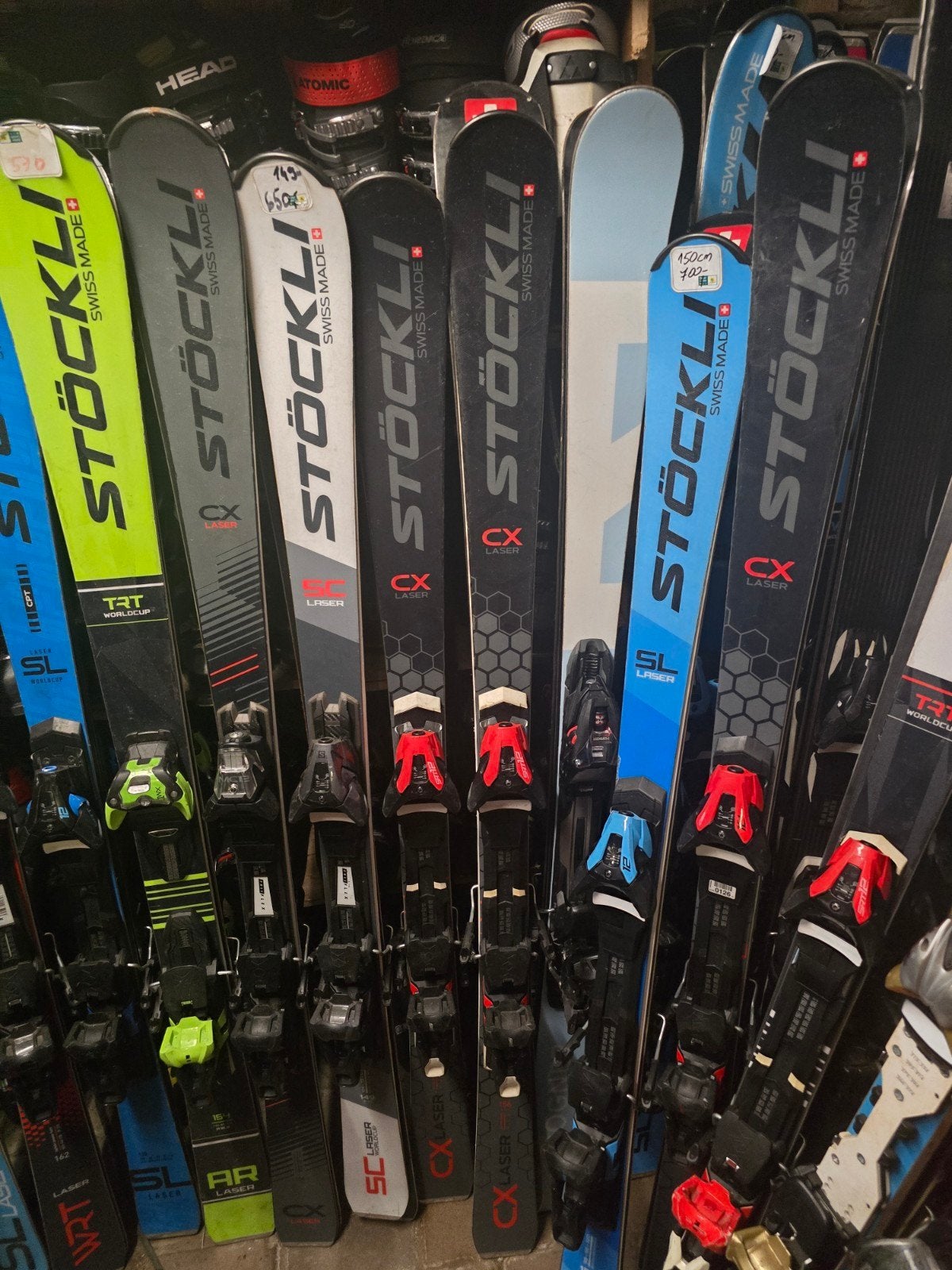 Vanaf donderdag veel stockli laser skis voor kenners, Overige merken, 160 tot 180 cm, Stockli, Ophalen of Verzenden