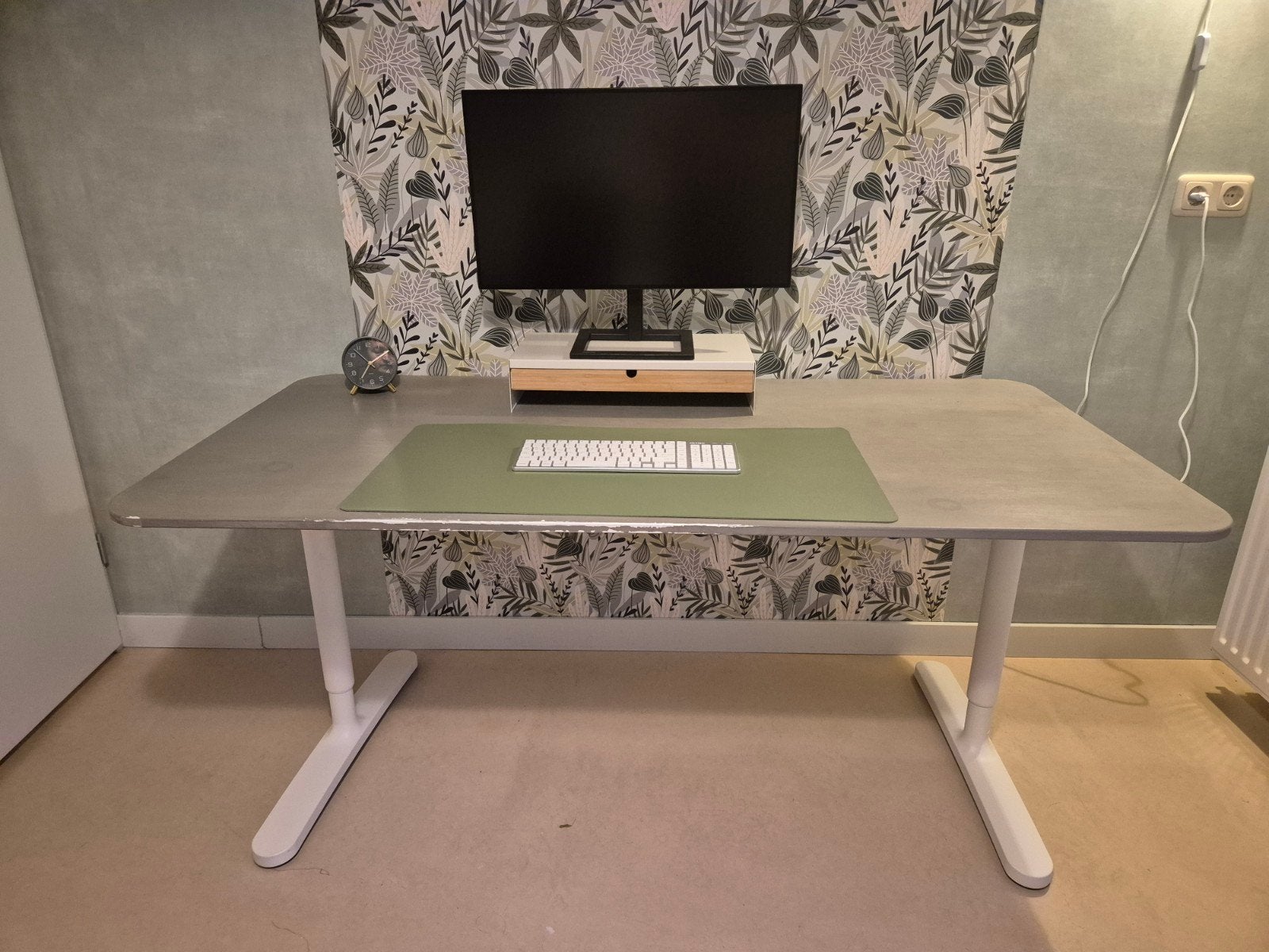 IKEA Bekant Bureau - 160x80cm, Ophalen, 160 cm, Gebruikt, IKEA