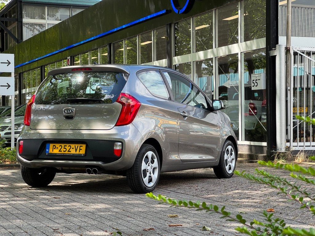 Kia Picanto 1.0 CVVT Airco Carplay Zuinige stadsauto NWE APK, Voorwielaandrijving, Euro 5, Gebruikt, 400 kg