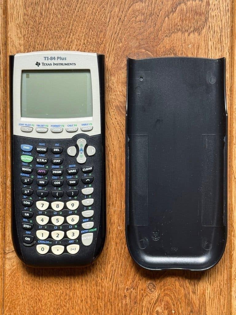 Texas Instruments TI-84 Plus Grafische Rekenmachine + cover, Diversen, Ophalen of Verzenden, Grafische rekenmachine, Gebruikt