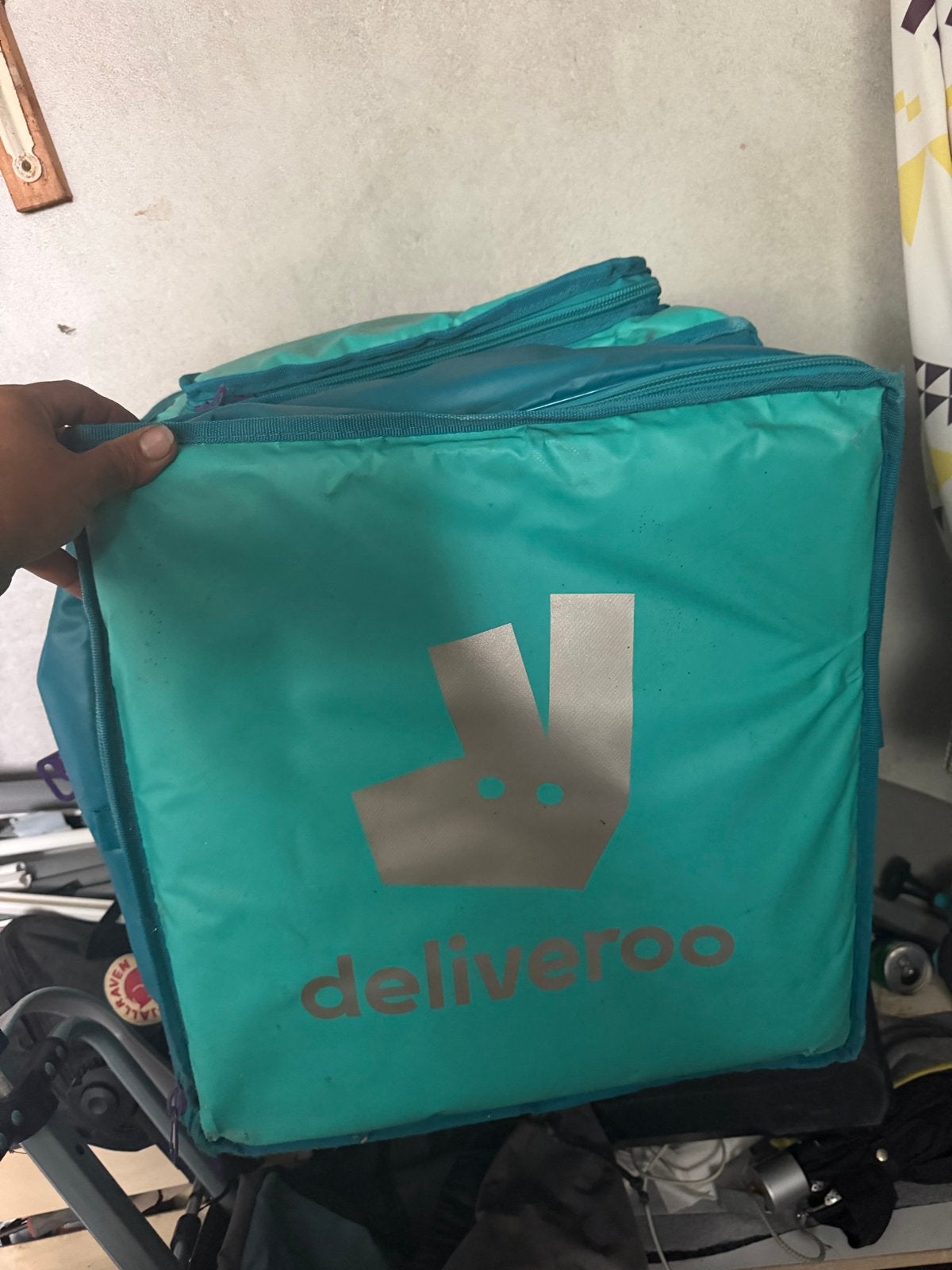 Deliveroo bezorgtas - Gebruikt, Ophalen of Verzenden, Gedragen, Overige kleuren