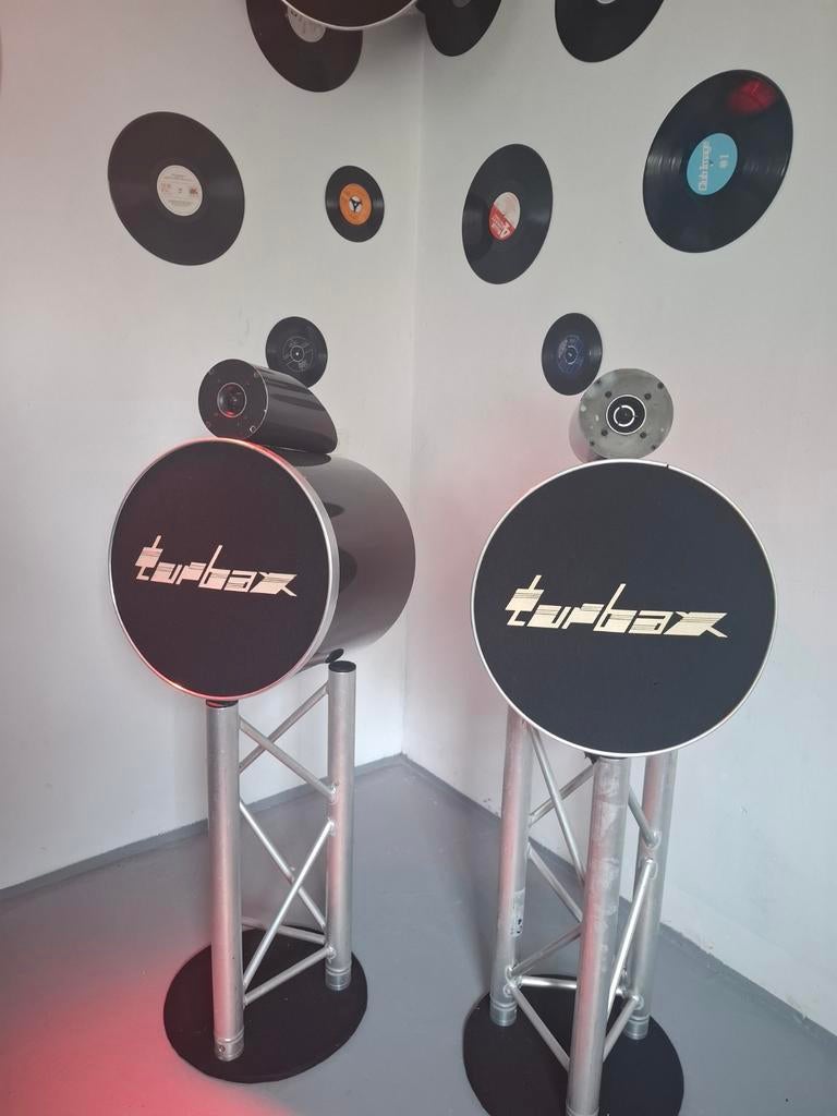Turbax speakers, Ophalen of Verzenden, Zo goed als nieuw, Audio
