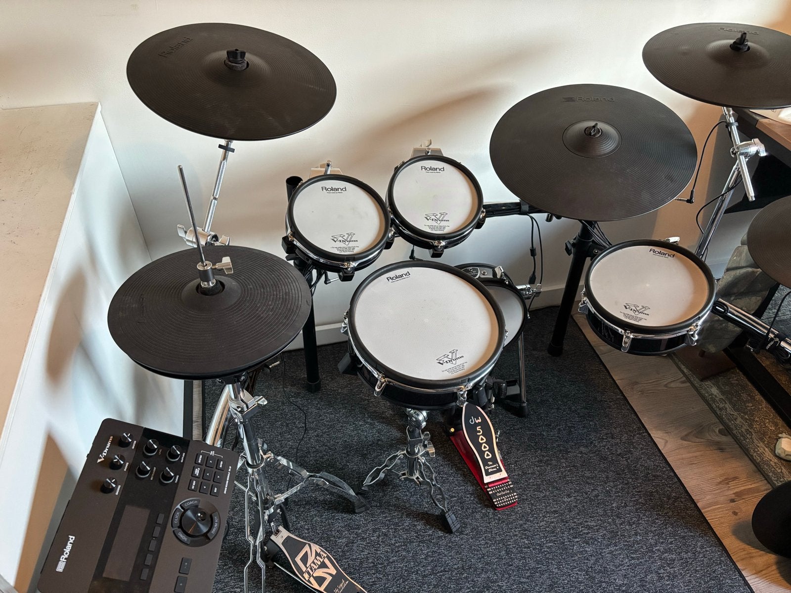 Roland V-Drums TD-27 Elektronisch Drumstel, Ophalen, Gebruikt, Roland, Elektronisch