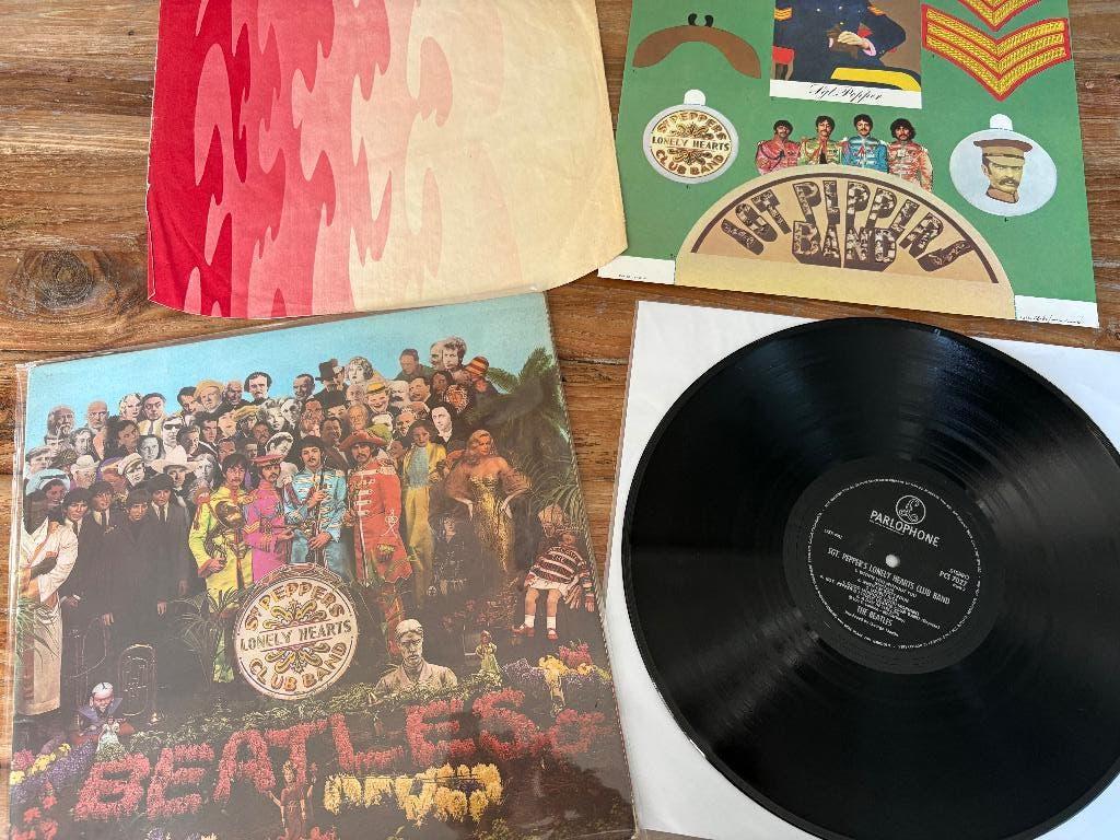 The Beatles – Sgt. Pepper’s – 1e persing, PCS 7027 – EX+, Ophalen of Verzenden, Zo goed als nieuw, 12 inch, Inclusief binnenhoes