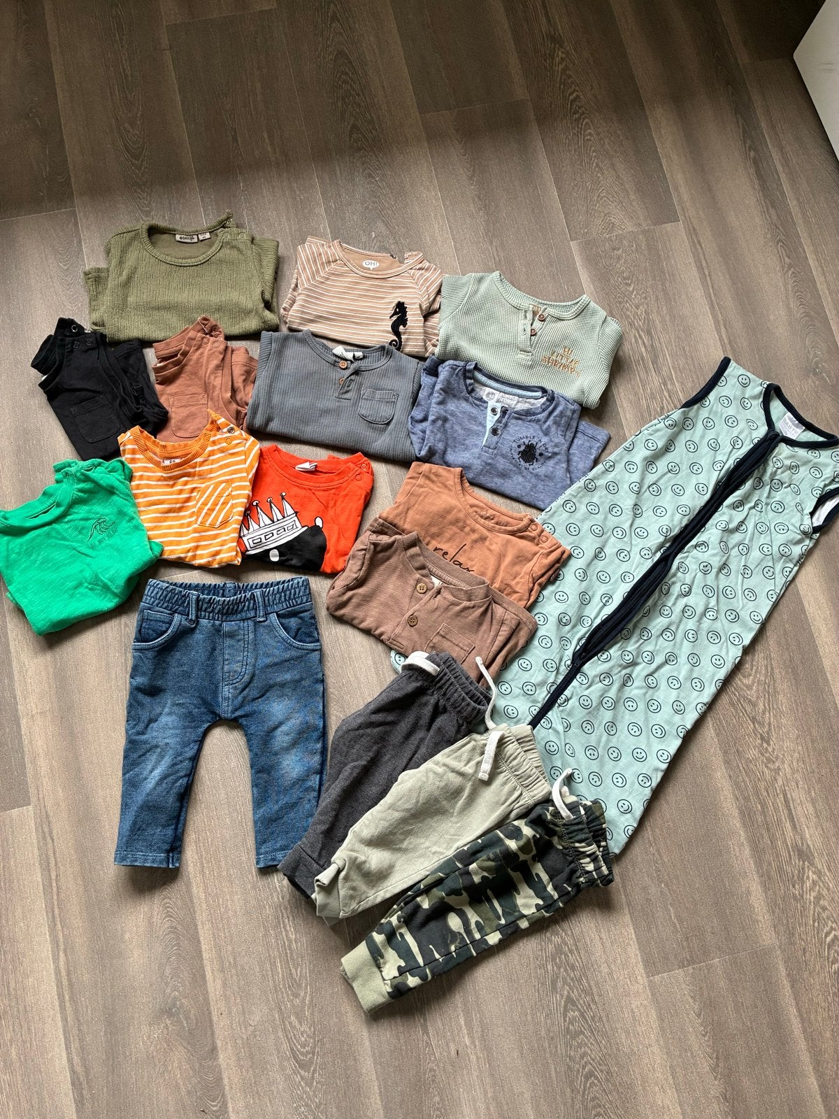 Kledingpakket baby jongen - maat 68, Ophalen of Verzenden, Gebruikt, Jongetje